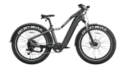 26" Step Over Electric Mountain Bike - Black