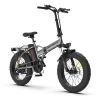 AOSTIRMOTOR Folding Electric Bike Ebike Bicycle 750W Motor 20" Fat Tire With 48V/12.5Ah Li-Battery Beach Snow Bicycle A30