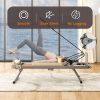 Pilates core bed, foldable home high quality, yoga studio with the same commercial fitness equipment, beige