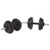 Barbell and Dumbbell Set 264.6 lb