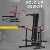 Weight bench bench Olympic bench Flat tilt position adjustment with weight stool aerobic training abdomen arm back chest and shoulder leg muscles home