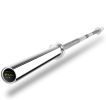 Barbell Bar for 2" Olympic Plates, Home Gym Weightlifting Bar 4Ft Solid Chrome Weight Bar 5Ft Fitness Training Curl Barbell 7.2Ft