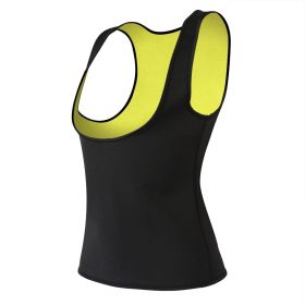 Women Hot Body Shaper Sauna Sweat Vest for Workout Exercise (Color: black, size: 4XL)