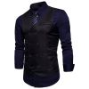 Men's Suit Vest Slim Fit Double Breasted Dress Vest