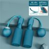 Cordless Jump Rope; Gym Sports Fitness Training; Built In Wire Skipping Rope; Fitness Equipment For Home Sports