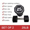 Octagon Dumbbell for Commercial & Household Fitness Usage