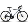 A28320RL 700C Road Bike, 16-Speed Outdoor Bike Disc Brakes, Light Weight Aluminum Frame, Racing Bike City Commuting Road Bicycle L Size for Men Women